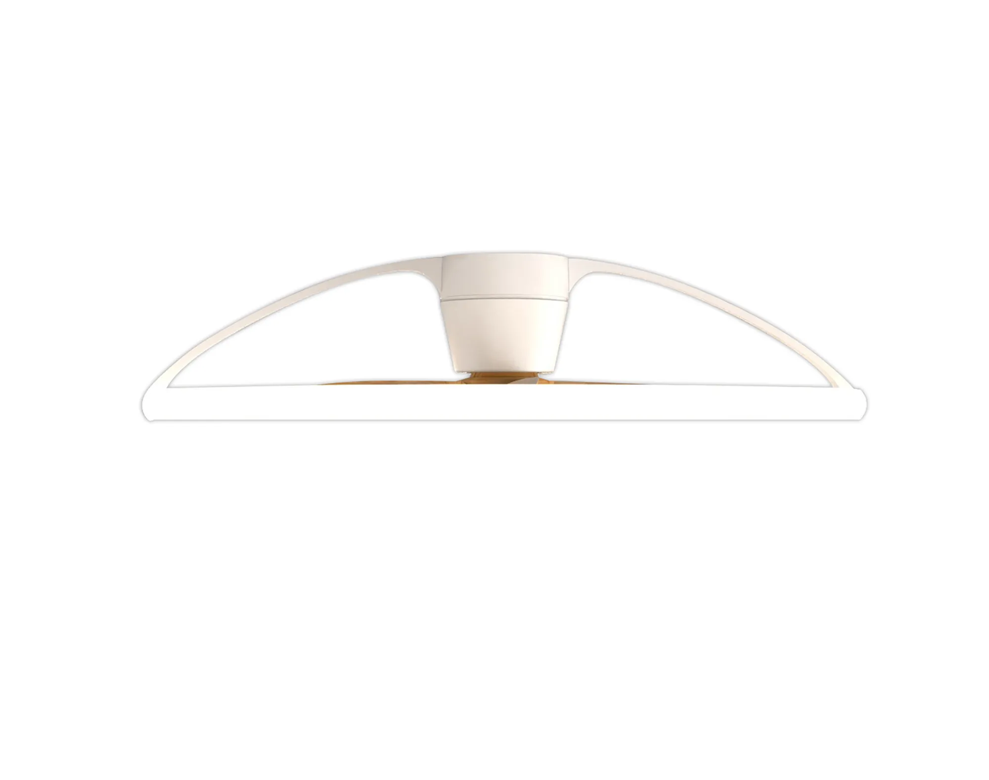 Nepal 75W LED Dimmable Ceiling Light & Fan, Remote / APP / Voice Controlled White M7532  Mantra Nepal